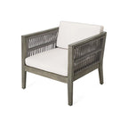 Ensemble de mobilier de jardin 4 pièces avec table basse