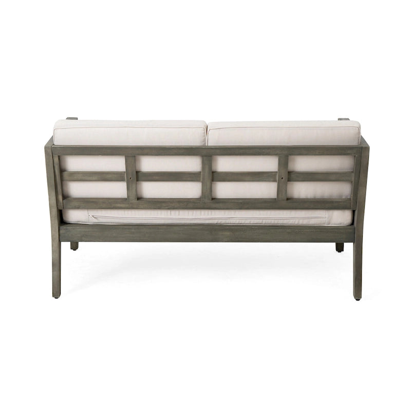 Ensemble de mobilier de jardin 4 pièces avec table basse