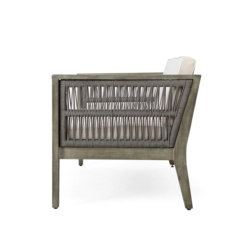 Ensemble de mobilier de jardin 4 pièces avec table basse