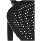 Fauteuil de salle à manger d'extérieur empilable Frond and Form (lot de 2)