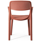 Fauteuil de salle à manger d'extérieur empilable Frond and Form (lot de 2)