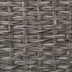 Ensemble de conversation Puerta Outdoor 7 places en résine tressée avec coussins, par Christopher Knight Home