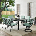 Crosley Kaplan 7Pc Outdoor Dining Set - 122W x 99D x 37H