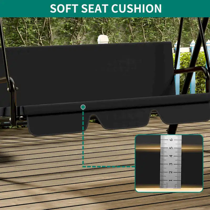 Balançoire de véranda pour 2 personnes