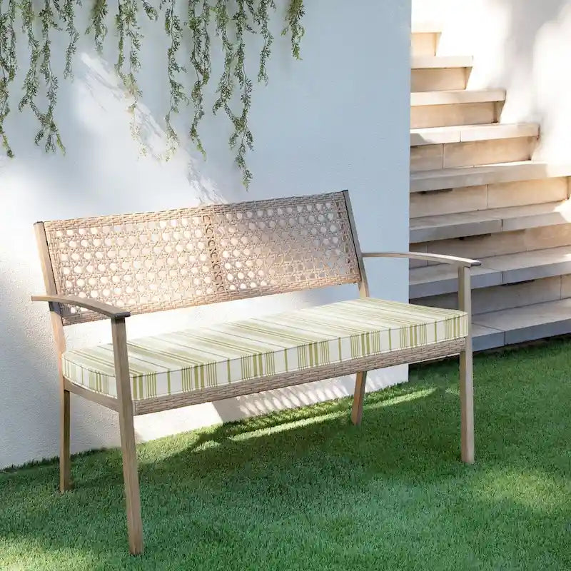 Sorra Home Outdura Outdoor Corded Bench Cushion