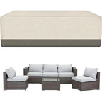 Housse de mobilier de jardin Royalcraft, résistante et imperméable, beige