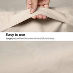 Housse de mobilier de jardin Royalcraft, résistante et imperméable, beige