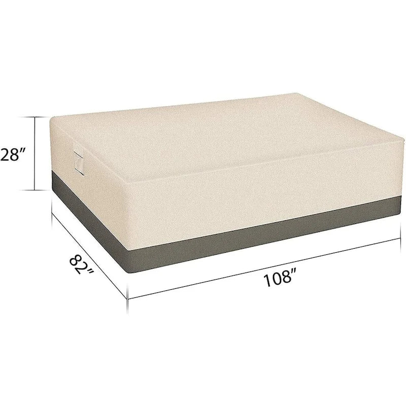 Housse de mobilier de jardin Royalcraft, résistante et imperméable, beige