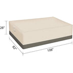 Housse de mobilier de jardin Royalcraft, résistante et imperméable, beige